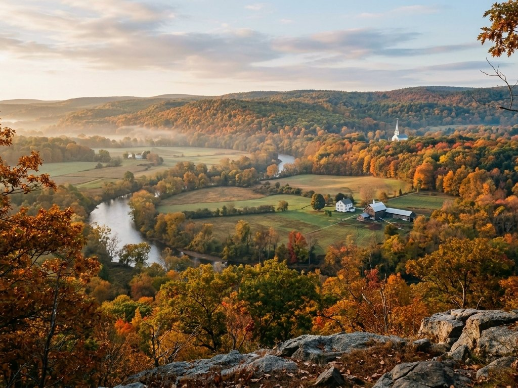 The Farmington Valley, Connecticut, where The Beam Agency is based