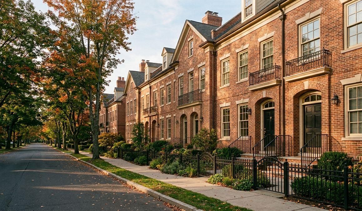 A condominium building in West Hartford Center, Connecticut