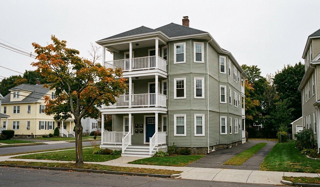 A multi-family rental property in Hartford County, Connecticut